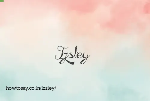 Izsley