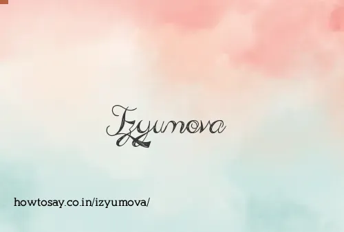 Izyumova