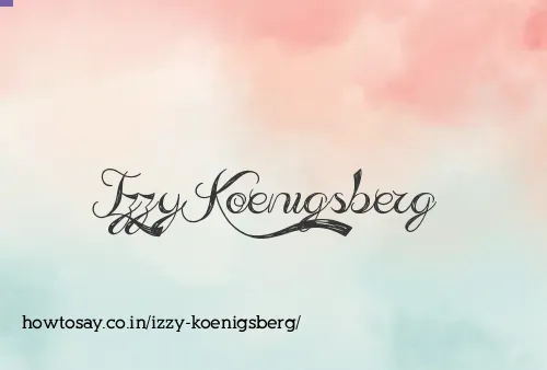 Izzy Koenigsberg