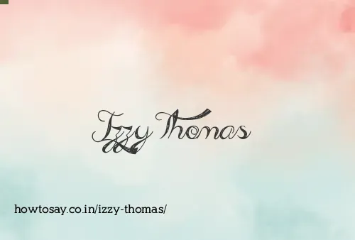 Izzy Thomas