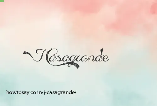J Casagrande