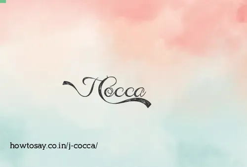 J Cocca