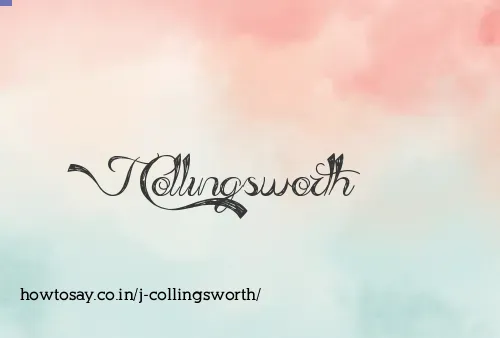 J Collingsworth