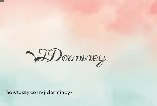 J Dorminey