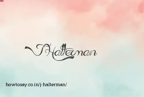 J Halterman