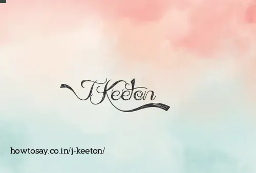 J Keeton