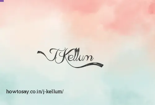 J Kellum