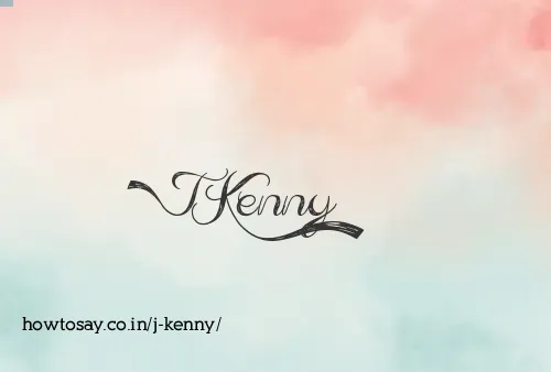 J Kenny