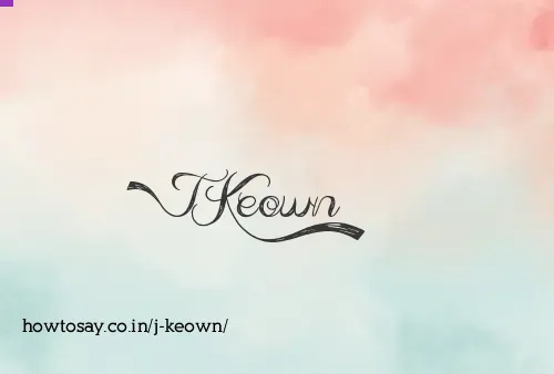 J Keown