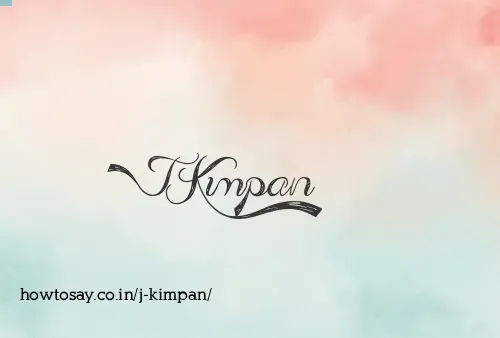 J Kimpan