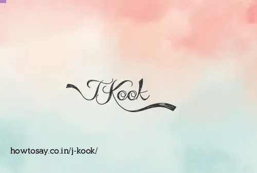 J Kook