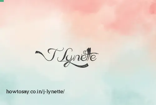 J Lynette