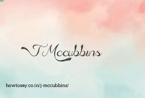 J Mccubbins