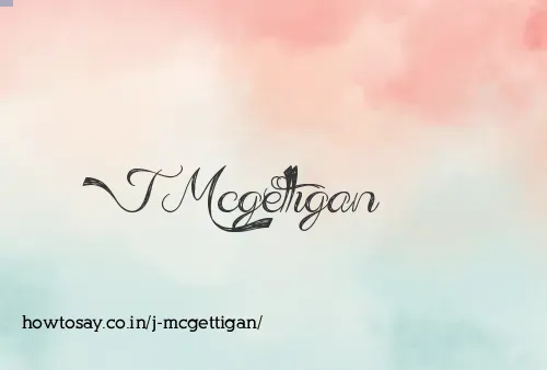 J Mcgettigan