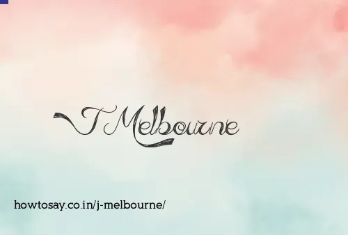 J Melbourne