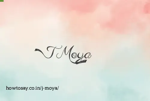 J Moya