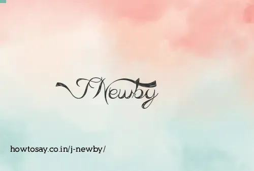 J Newby