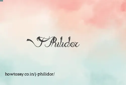 J Philidor