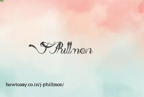 J Phillmon
