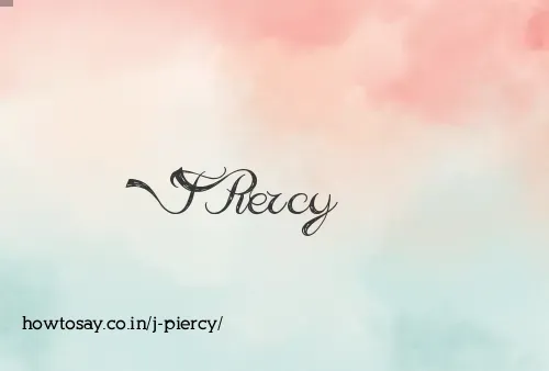 J Piercy