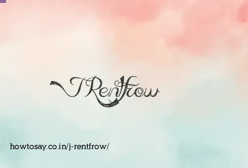 J Rentfrow