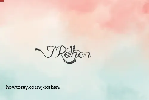 J Rothen