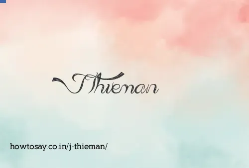 J Thieman