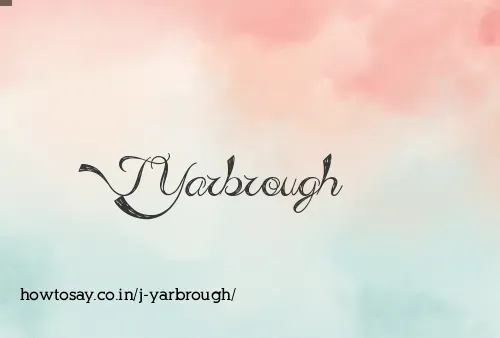 J Yarbrough