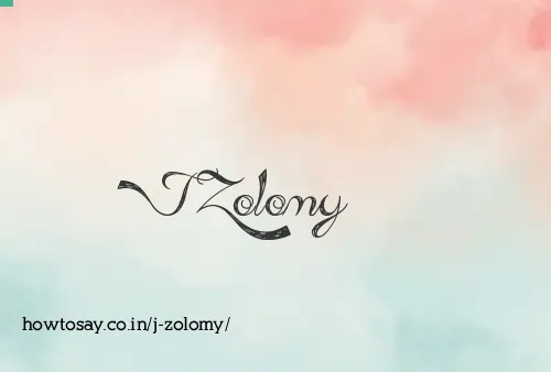 J Zolomy