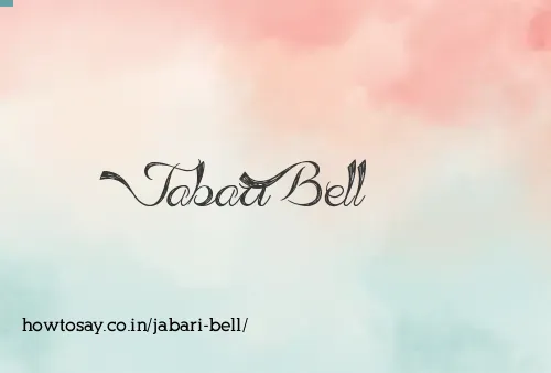 Jabari Bell