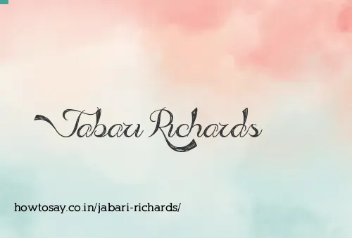 Jabari Richards