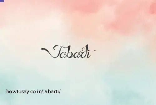 Jabarti