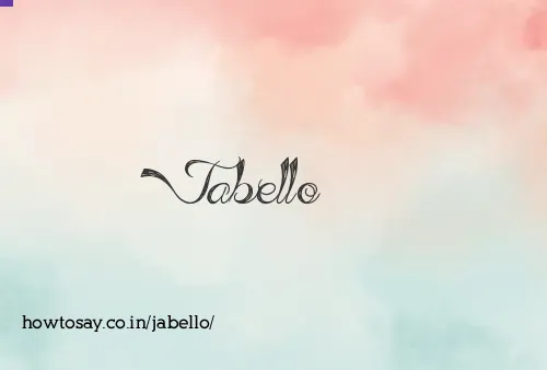 Jabello