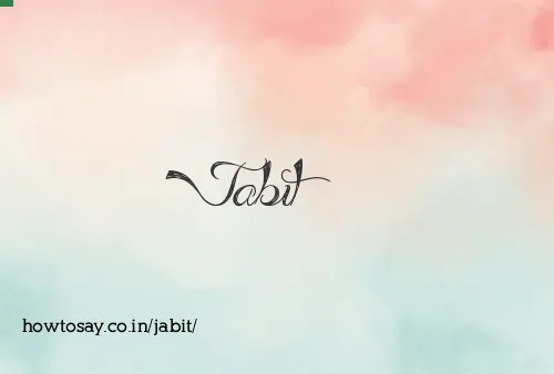 Jabit