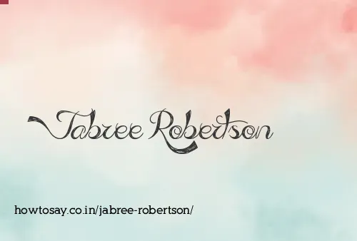 Jabree Robertson
