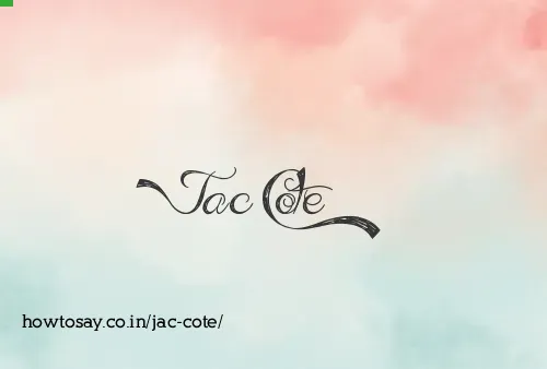 Jac Cote