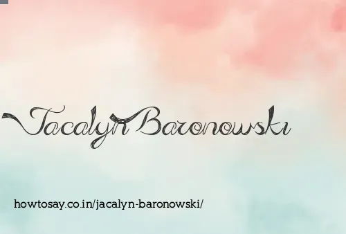 Jacalyn Baronowski