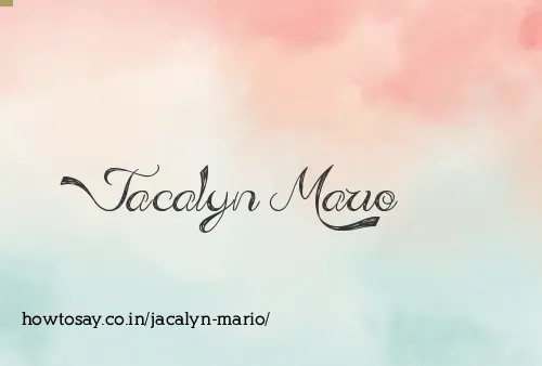Jacalyn Mario