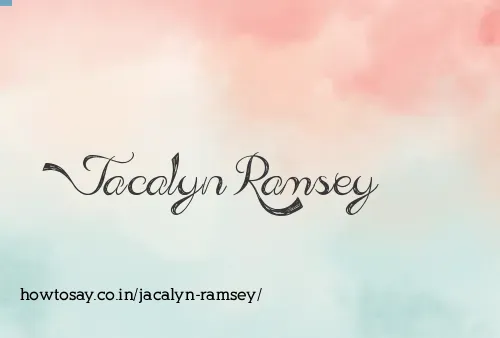 Jacalyn Ramsey