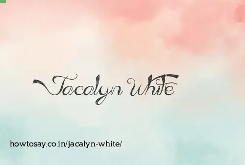 Jacalyn White