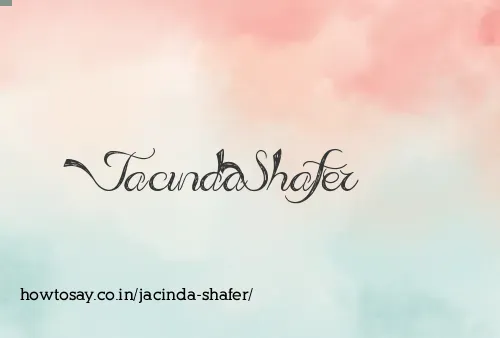 Jacinda Shafer