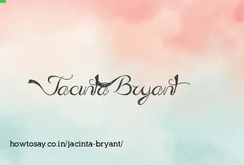 Jacinta Bryant