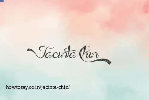 Jacinta Chin