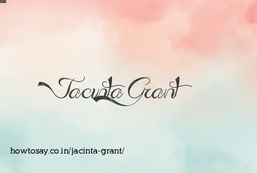 Jacinta Grant