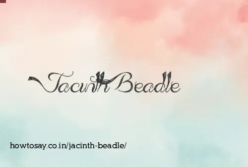 Jacinth Beadle
