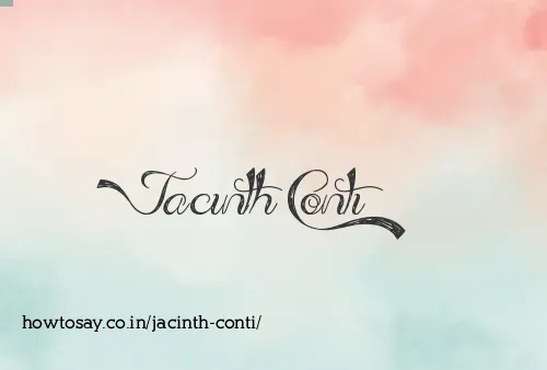 Jacinth Conti
