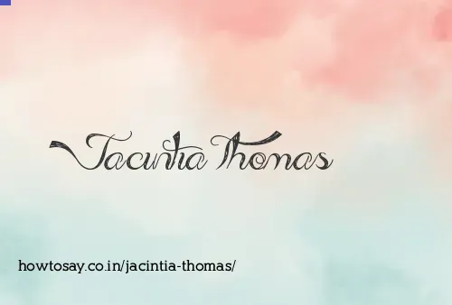 Jacintia Thomas