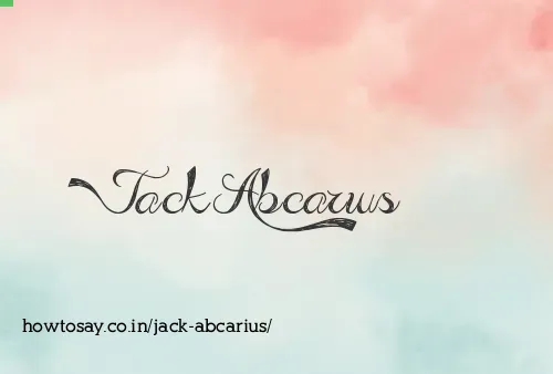 Jack Abcarius