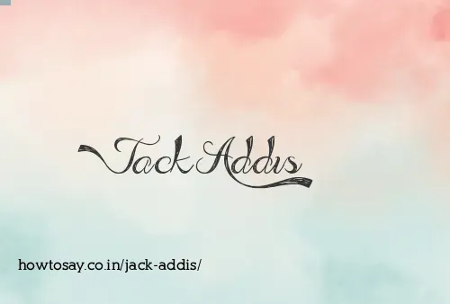 Jack Addis
