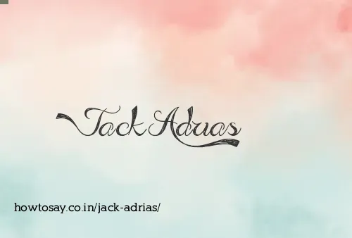 Jack Adrias